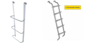 Wholesale Custom 3-Step Fire Escape Ladder Heavy Duty Steel